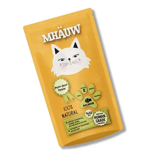 Mhauw Somonlu Kedi Ödülü 80gr 2 Mhauw Somonlu Kedi Ödülü 80gr 2